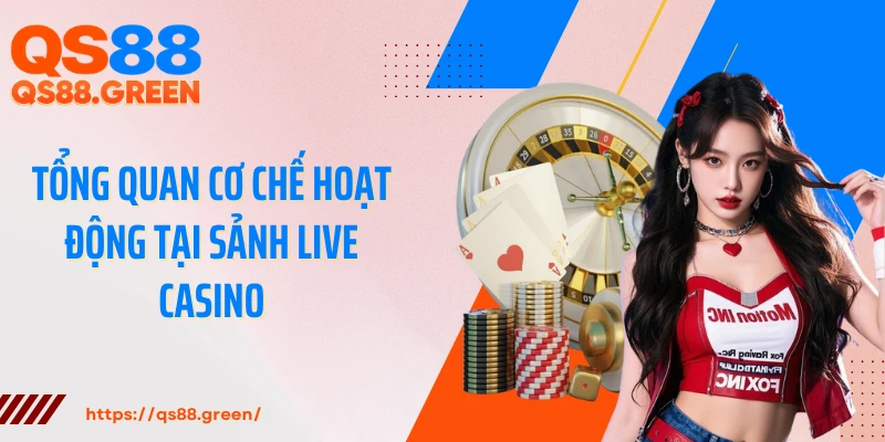 Tổng quan cơ chế hoạt động tại sảnh live casino